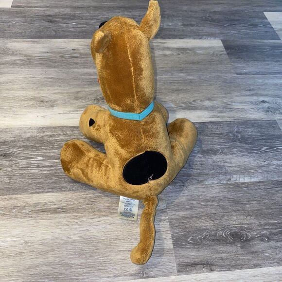 Scooby-Doo Build-A-Bear Workshop Stuffed 14” Plush Toy Genuine Dog Tag Retired - Picture 3 of 10